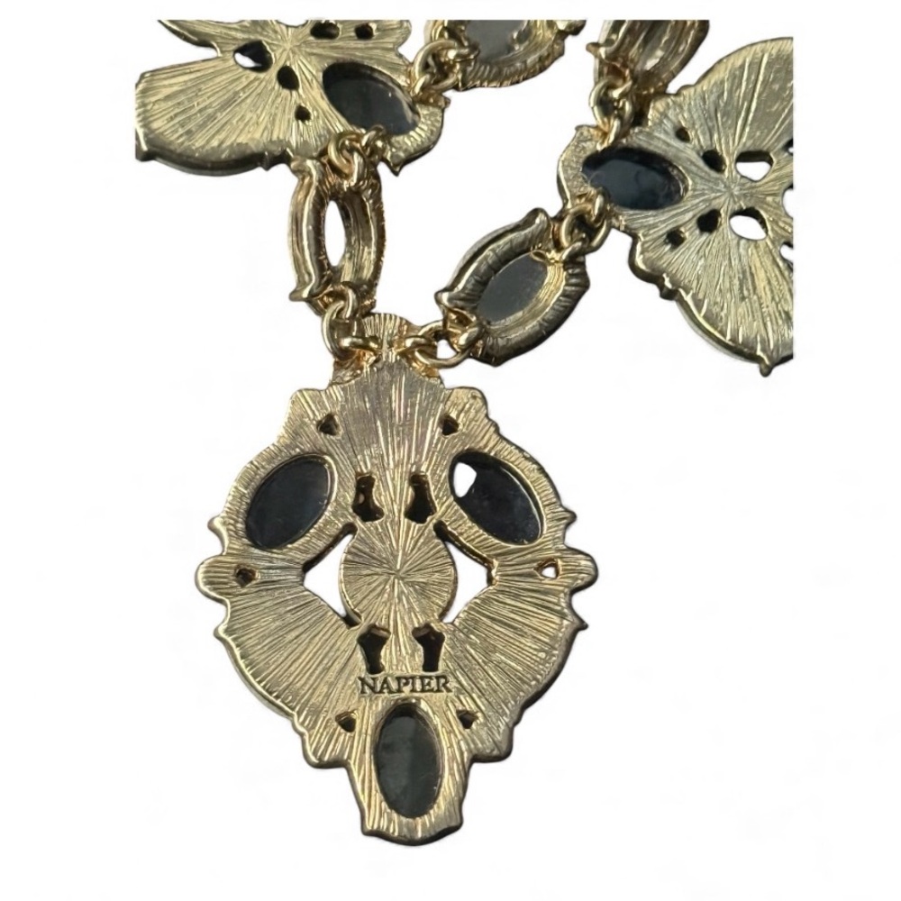 Salenapier Multi Colored Gemstone Necklace-Preown… - image 5